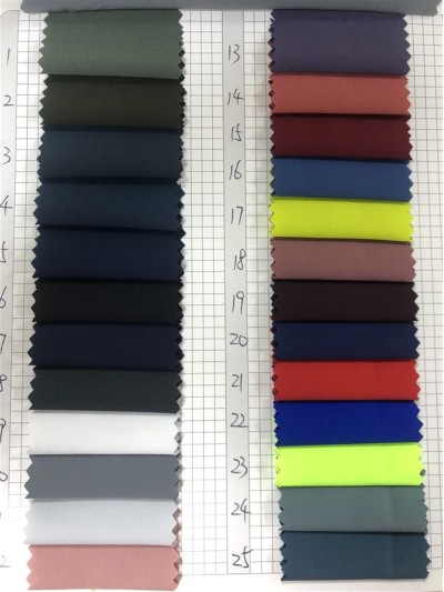 GZ-LY LY19776#50D絨感四面彈  成份：95%T  5%SP  幅寬：150cm 克重：100g 45度照